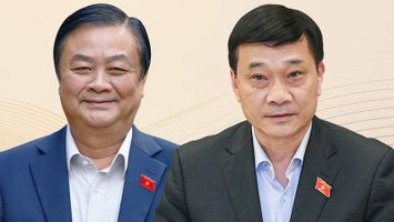 Ông Vũ Hồng Thanh và ông Lê Minh Hoan giữ chức Phó Chủ tịch Quốc hội