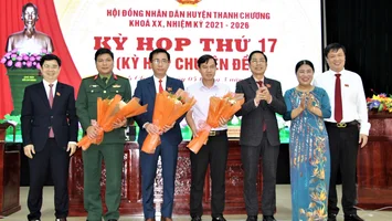 Thanh Chương: Bầu Phó Chủ tịch UBND huyện nhiệm kỳ 2021-2026