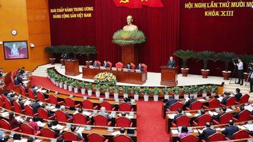 Thông cáo báo chí về ngày làm việc thứ nhất của Hội nghị Trung ương 11, khóa XIII