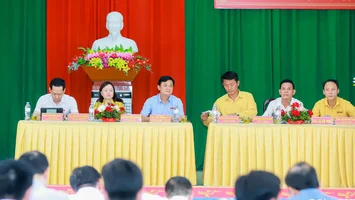 Cử tri huyện Nam Đàn đề nghị ưu tiên sử dụng trụ sở dôi dư làm cơ sở y tế, giáo dục, không gian cộng đồng