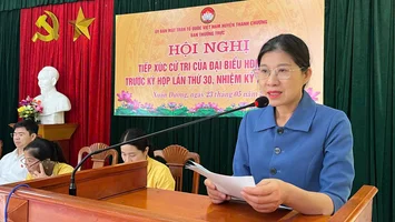 Nhiều vấn đề dân sinh được phản ánh tại buổi tiếp xúc cử tri tại xã Xuân Dương, huyện Thanh Chương
