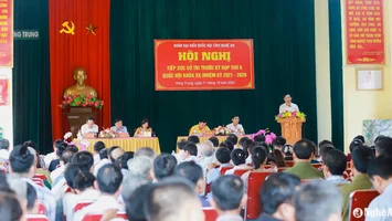 Đoàn ĐBQH tỉnh quan tâm nắm bắt kiến nghị của cử tri về tổ chức, sáp nhập đơn vị hành chính