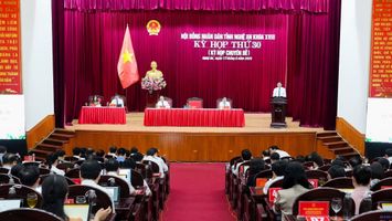 Thường trực HĐND tỉnh Nghệ An triệu tập kỳ họp thường lệ giữa năm 2025