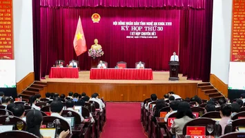 Thường trực HĐND tỉnh Nghệ An triệu tập kỳ họp thường lệ giữa năm 2025