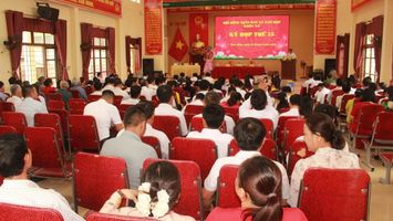 HĐND xã Tam Hợp tổ chức thành công Kỳ họp thứ 15, khóa XX, nhiệm kỳ 2021 - 2026