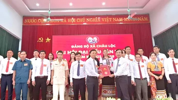 Đại hội đại biểu Đảng bộ xã Châu Lộc lần thứ I, nhiệm kỳ 2025 - 2030: Đoàn kết, đổi mới, xây dựng xã phát triển nhanh và bền vững
