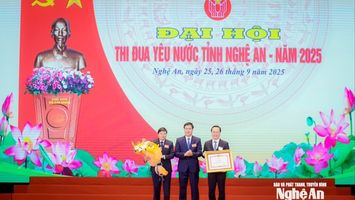 Tỉnh Nghệ An trọng thể tổ chức Đại hội thi đua yêu nước năm 2025, đón nhận Bằng khen của Thủ tướng Chính phủ