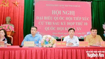 ĐOÀN ĐBQH TỈNH NGHỆ AN: KỊP THỜI TIẾP NHẬN, XỬ LÝ 26 ĐƠN THƯ CÔNG DÂN TRONG THÁNG 12
