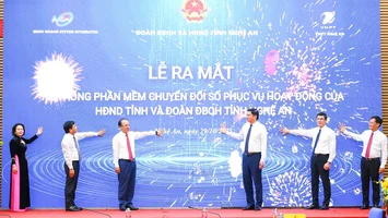 Chuyển đổi số trong hoạt động của cơ quan dân cử Nghệ An