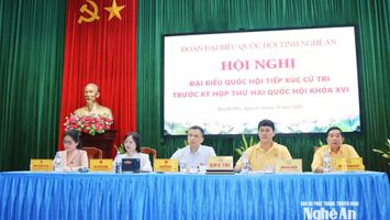 Cử tri xã Quỳnh Phú kiến nghị nhiều vấn đề liên quan đến chế độ, chính sách