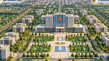 Nghệ An phê duyệt Quy hoạch chi tiết tỷ lệ 1/500 Khu trung tâm hành chính tỉnh