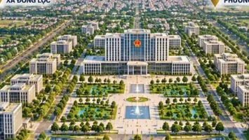 Nghệ An phê duyệt Quy hoạch chi tiết tỷ lệ 1/500 Khu trung tâm hành chính tỉnh