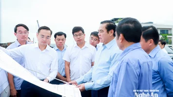 Chủ tịch UBND tỉnh Nghệ An chỉ đạo bố trí vốn cho dự án cấp bách nhằm chống ngập đường Xô viết Nghệ Tĩnh