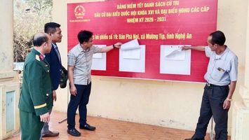 Nghiêm túc, khẩn trương triển khai công tác chuẩn bị tổ chức bỏ phiếu sớm tại 55 khu vực bỏ phiếu thuộc 12 xã miền núi, vùng sâu, vùng xa, biên giới