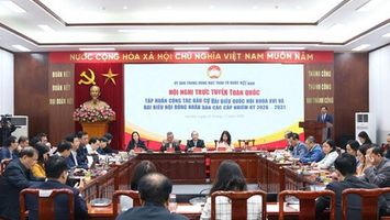 Hướng dẫn tổ chức hội nghị cử tri nơi cư trú với người ứng cử đại biểu Quốc hội và đại biểu HĐND