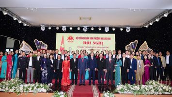 Phó Chủ tịch Thường trực HĐND tỉnh và Phó trưởng Đoàn đại biểu Quốc hội tỉnh dự Hội nghị tổng kết hoạt động nhiệm kỳ 2021 - 2026 của HĐND phường Hoàng Mai