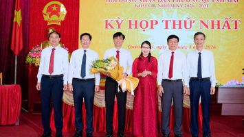 HĐND phường Quỳnh Mai khóa II kỳ họp thứ nhất, bầu các chức danh theo quy định