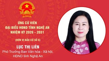 Chương trình hành động của bà Lục Thị Liên - ứng cử viên đại biểu HĐND tỉnh Nghệ An nhiệm kỳ 2026 - 2031