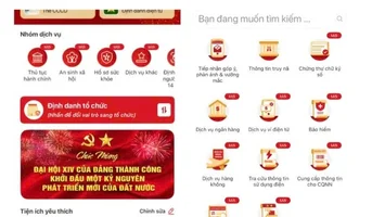 Cử tri có thể theo dõi nơi bỏ phiếu của mình tại ứng dụng Bầu cử Quốc hội trên VNeID