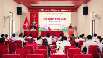 HĐND xã Tam Hợp tổ chức Kỳ họp thứ hai, khóa XXI, nhiệm kỳ 2026 – 2031