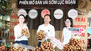 Phó chủ tịch Bắc Ninh livestream bán 31 tấn vải thiều