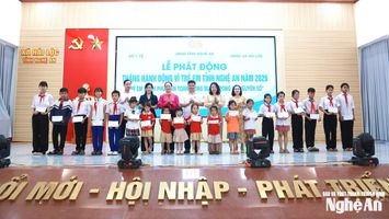 Nghệ An phát động Tháng hành động vì trẻ em năm 2026