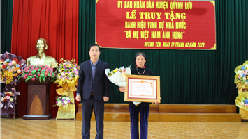 Sở Nội vụ thông tin việc đề nghị truy tặng danh hiệu Mẹ Việt Nam anh hùng
