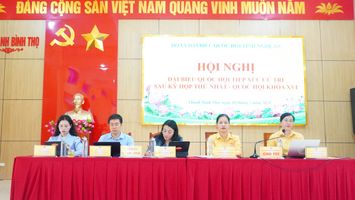 Cử tri Thành Bình Thọ kiến nghị xử lý xe chở cát gây ô nhiễm và bổ sung giáo viên