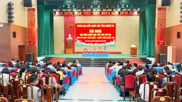 Đoàn ĐBQH tỉnh Nghệ An: Kịp thời chuyển tải 117 kiến nghị cử tri và kết quả xử lý quyết liệt 22 đơn thư trong tháng 5