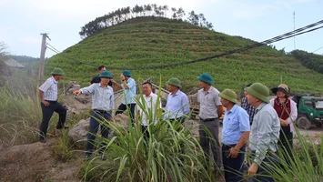 HĐND xã Quỳnh Văn giám sát công tác quản lý nhà nước về sử dụng đất đai, tài nguyên khoáng sản đối với UBND xã