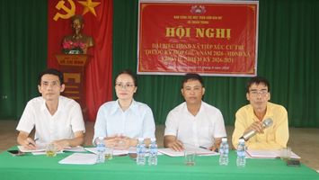 Đại biểu HĐND xã Thuần Trung tổ chức tiếp xúc cử tri trước kỳ họp thường lệ giữa năm 2026
