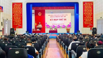 Kỳ họp thứ 3 HĐND xã Diễn Châu: Thông qua nghị quyết sắp xếp khối, xóm