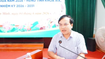 Phó Chủ tịch HĐND tỉnh Nguyễn Như Khôi tiếp xúc cử tri tại xã Hợp Minh