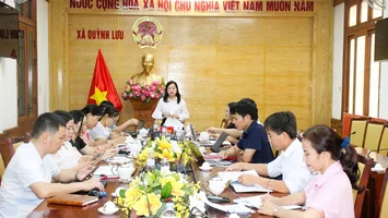 HĐND xã Quỳnh Lưu làm việc với UBND xã về giải quyết kiến nghị cử tri