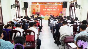 Kỳ họp thứ 5 HĐND xã Quỳ Hợp khóa II quyết nghị nhiều nội dung quan trọng về phát triển kinh tế - xã hội