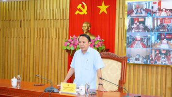 Phó Chủ tịch Thường trực HĐND tỉnh Dương Đình Chỉnh làm việc với 21 đơn vị thí điểm về công tác chuyển đổi số
