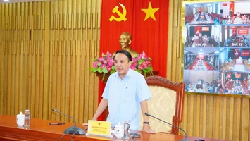 Phó Chủ tịch Thường trực HĐND tỉnh Dương Đình Chỉnh làm việc với 21 đơn vị thí điểm về công tác chuyển đổi số