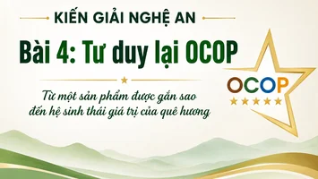 KIẾN GIẢI NGHỆ AN -  Bài 4: Tư duy lại OCOP
