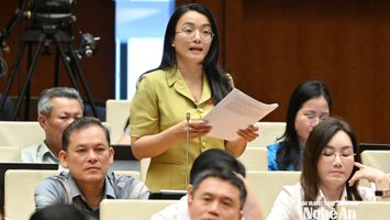 ĐBQH Hoàng Thị Thu Trang: Cần chuyển từ "tư duy cấm" sang "tư duy quản lý" để hoàn thiện Luật Kinh doanh Bất động sản