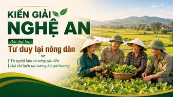 KIẾN GIẢI NGHỆ AN - Bài thứ hai: Tư duy lại nông dân
