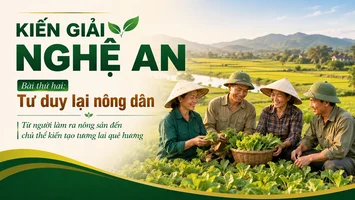 KIẾN GIẢI NGHỆ AN - Bài 2: Tư duy lại nông dân