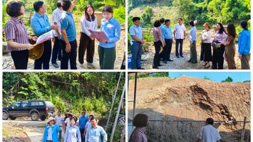 Ban Dân tộc HĐND tỉnh giám sát việc thực hiện chính sách đất đai, giao đất, giao rừng tại các xã: Mỹ Lý, Yên Hòa và Châu Khê