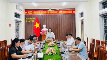 Thường trực HĐND xã Lam Thành kết luận giám sát chuyên đề về công tác đăng ký đất đai, cấp Giấy chứng nhận quyền sử dụng đất và hoàn thiện cơ sở dữ liệu đất đai