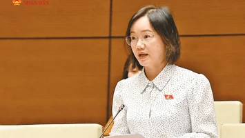 ĐBQH Thái Thị An Chung: Bảo đảm bồi thường kịp thời, đầy đủ, sát thực tế thiệt hại