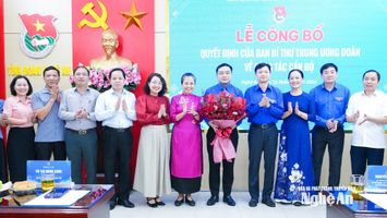 Đồng chí Hồ Phúc Hải giữ chức Bí thư Tỉnh đoàn Nghệ An