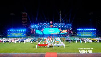 Khai mạc Đại hội Thể dục thể thao tỉnh Nghệ An lần thứ X năm 2026