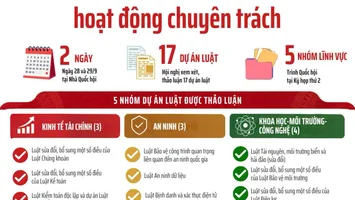 [Infographic] Hội nghị đại biểu Quốc hội hoạt động chuyên trách thứ nhất, nhiệm kỳ khóa XVI
