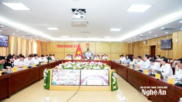 Chủ tịch UBND tỉnh Nghệ An yêu cầu tập trung cao nhất cho mục tiêu tăng trưởng năm 2026