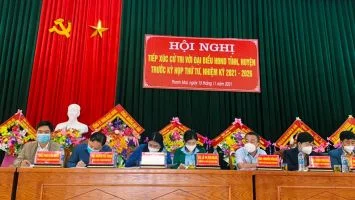 Đại biểu HĐND tỉnh tiếp xúc cử tri tại huyện Thanh Chương