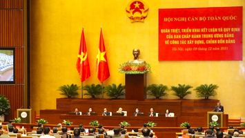 Khai mạc Hội nghị cán bộ toàn quốc quán triệt, triển khai Kết luận và Quy định của Trung ương về xây dựng, chỉnh đốn Đảng